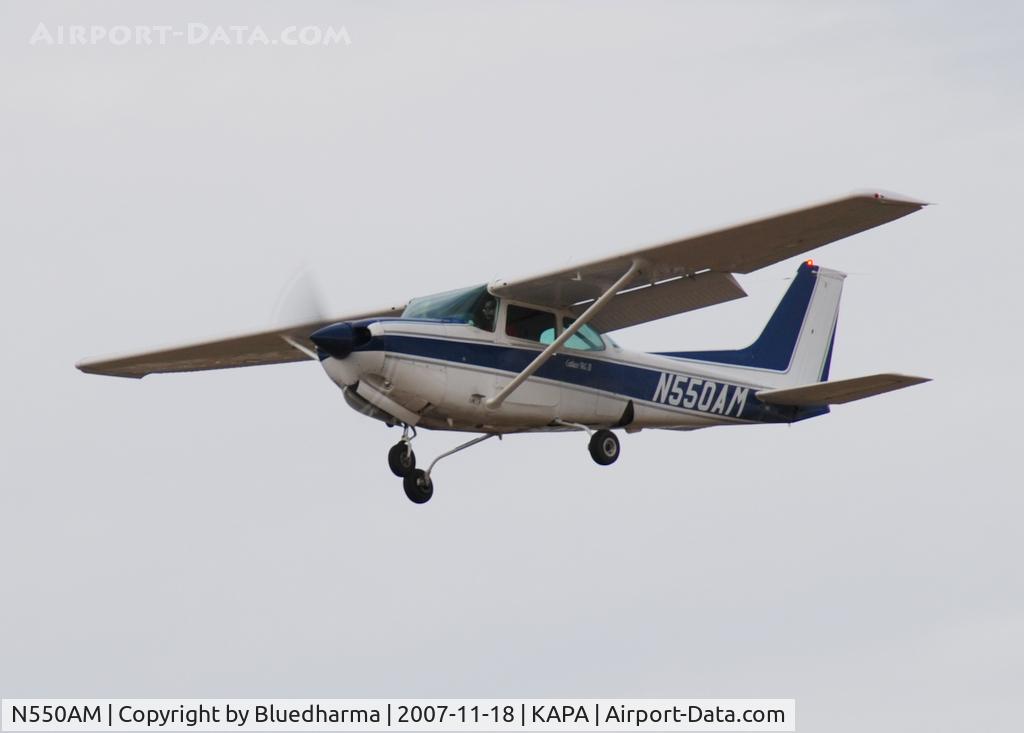 N550AM, 1980 Cessna 172RG Cutlass RG C/N 172RG0702, Approach to 17L