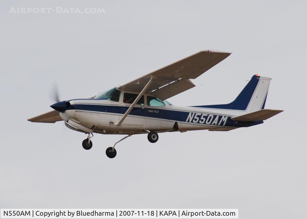 N550AM, 1980 Cessna 172RG Cutlass RG C/N 172RG0702, Approach to 17L