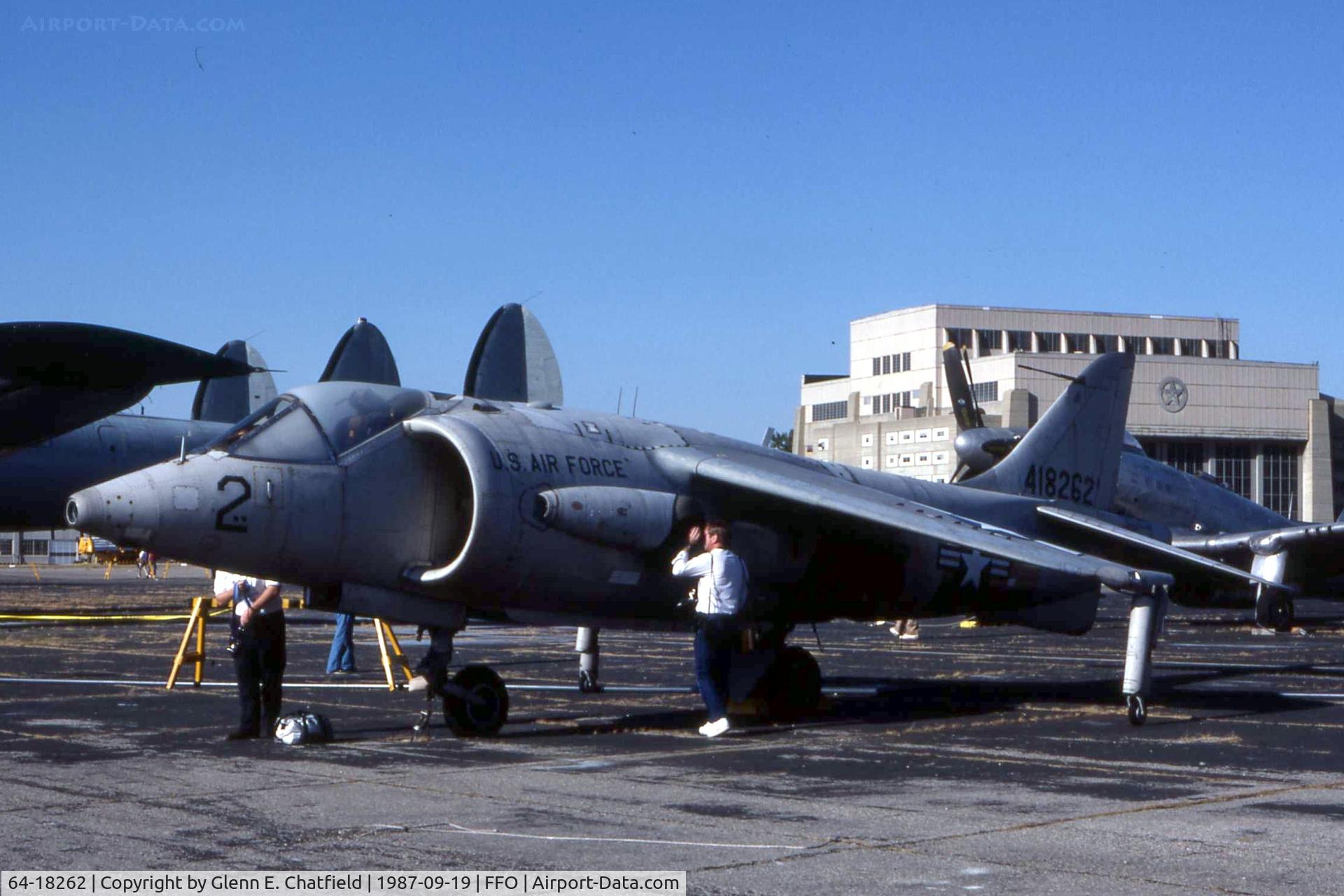 64-18262, 1964 Hawker Siddeley XV-6A Kestrel C/N Not found XS688/64-18262, Kestrel at the National Museum of the U.S. Air Force