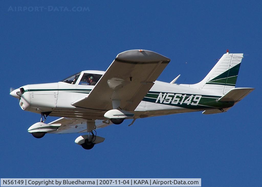N56149, 1973 Piper PA-28-140 Cherokee C/N 28-7325579, Approach to 17L