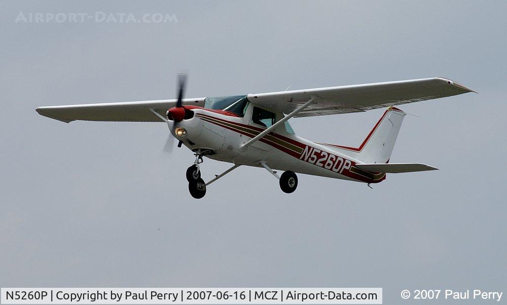 N5260P, 1981 Cessna 152 C/N 15284902, Winging up and away from Martin County