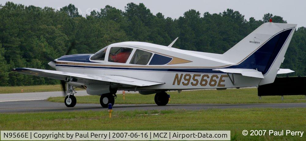 N9566E, 1978 Bellanca 17-30A Viking C/N 78-30875, In for a short stay, and back to the runway