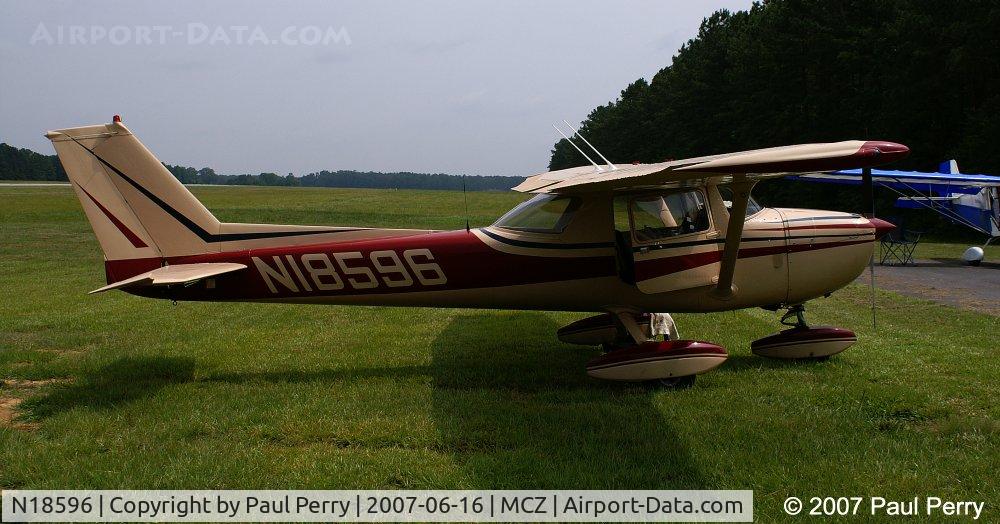 N18596, 1972 Cessna 150L C/N 15073972, Caught her again without so many people