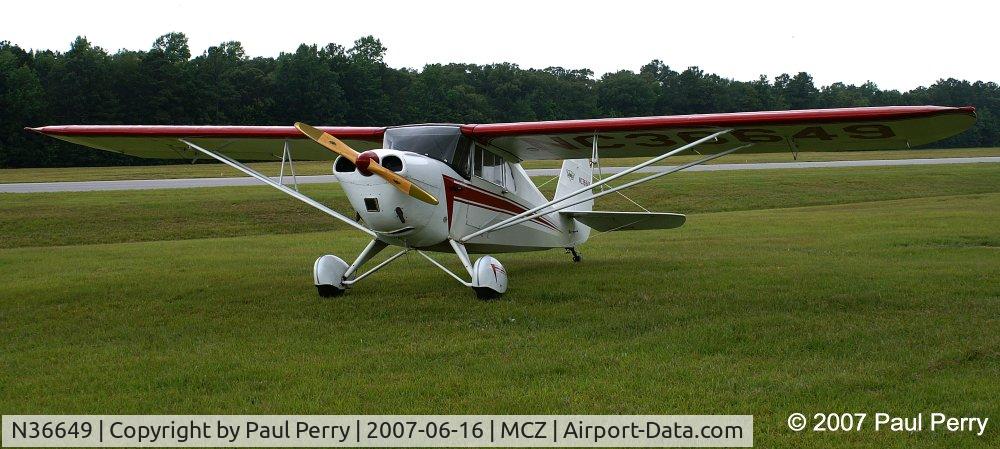 N36649, 1941 Aeronca 65-CA Super Chief C/N C17241, Attractive, enough said