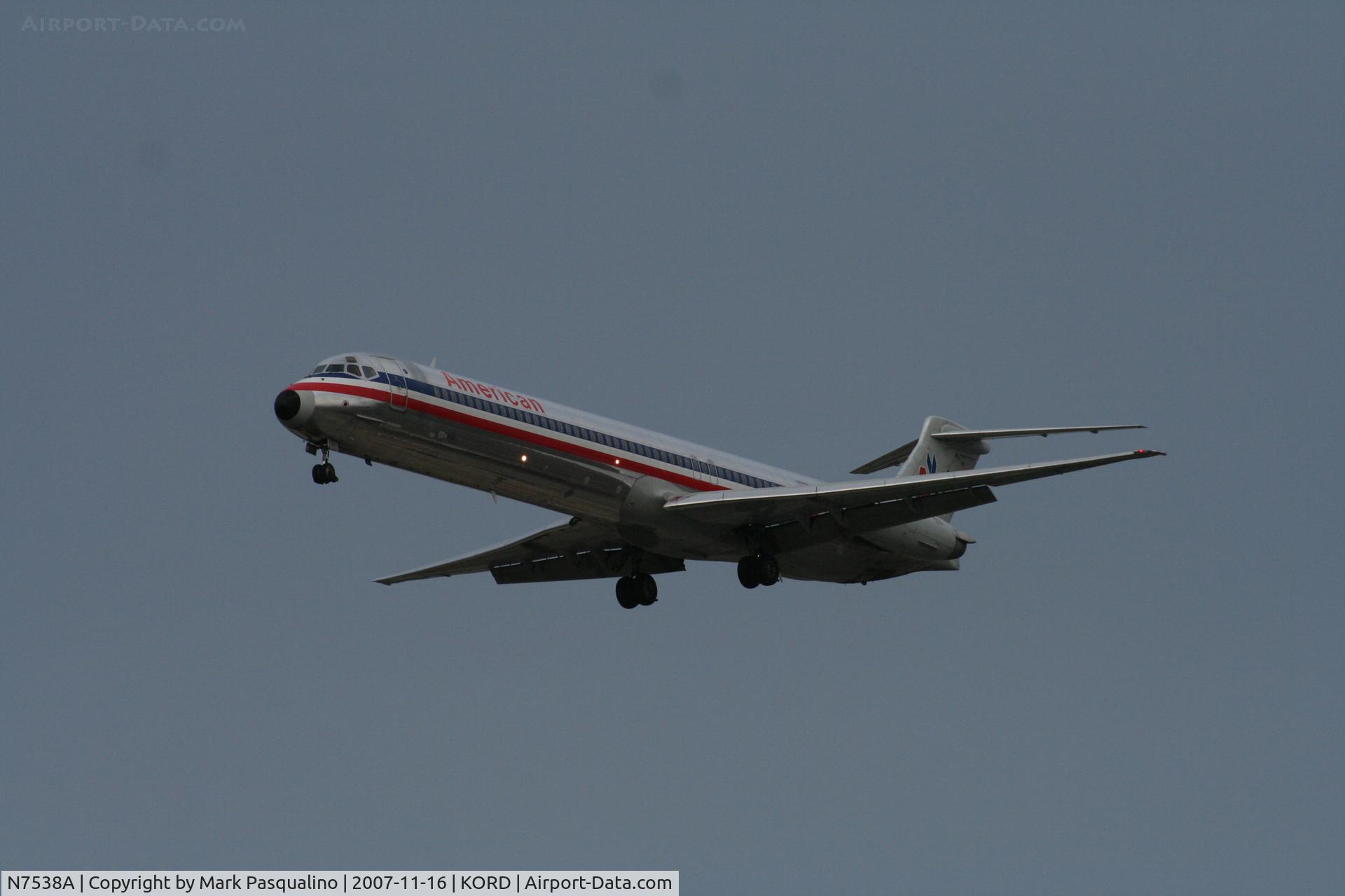 N7538A, 1990 McDonnell Douglas MD-82 (DC-9-82) C/N 49992, MD-82