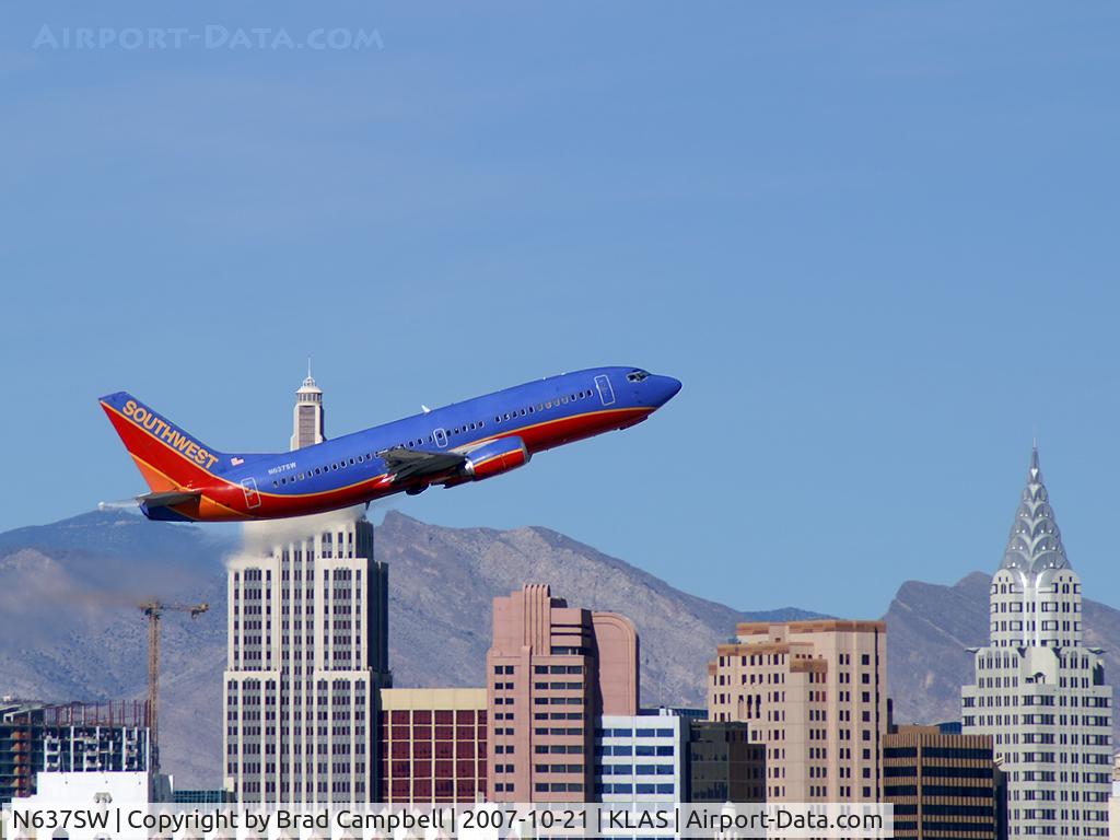 N637SW, 1996 Boeing 737-3H4 C/N 27710, Southwest Airlines / 1996 Boeing 737-3H4
