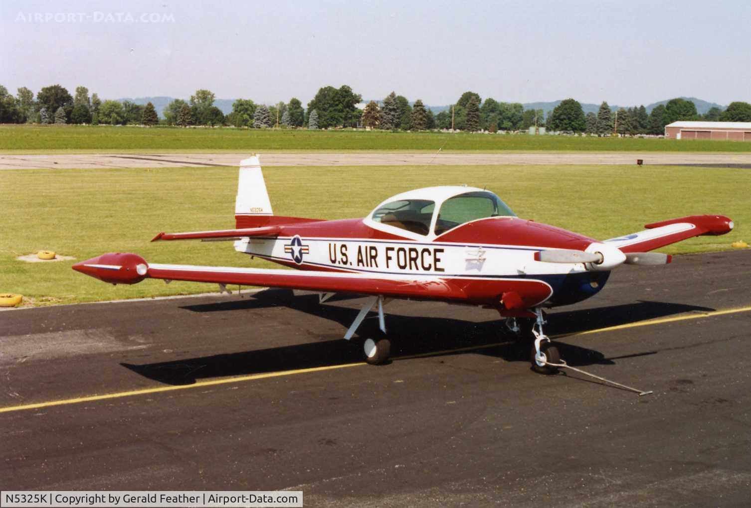 N5325K, 1950 Ryan NAVION B C/N NAV-4-2225B, This was never a military bird, but it looks nice.