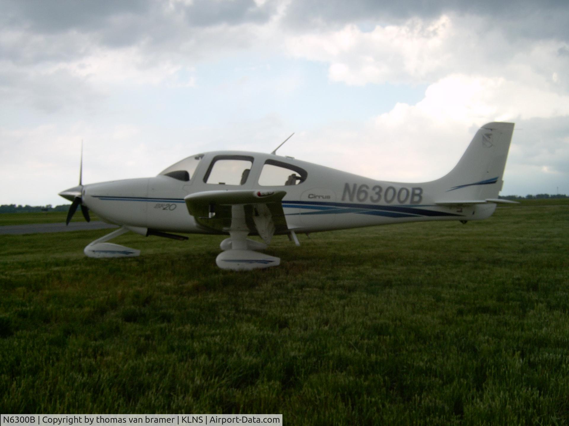 N6300B, 2001 Cirrus SR20 C/N 1157, latest pictures N6300B