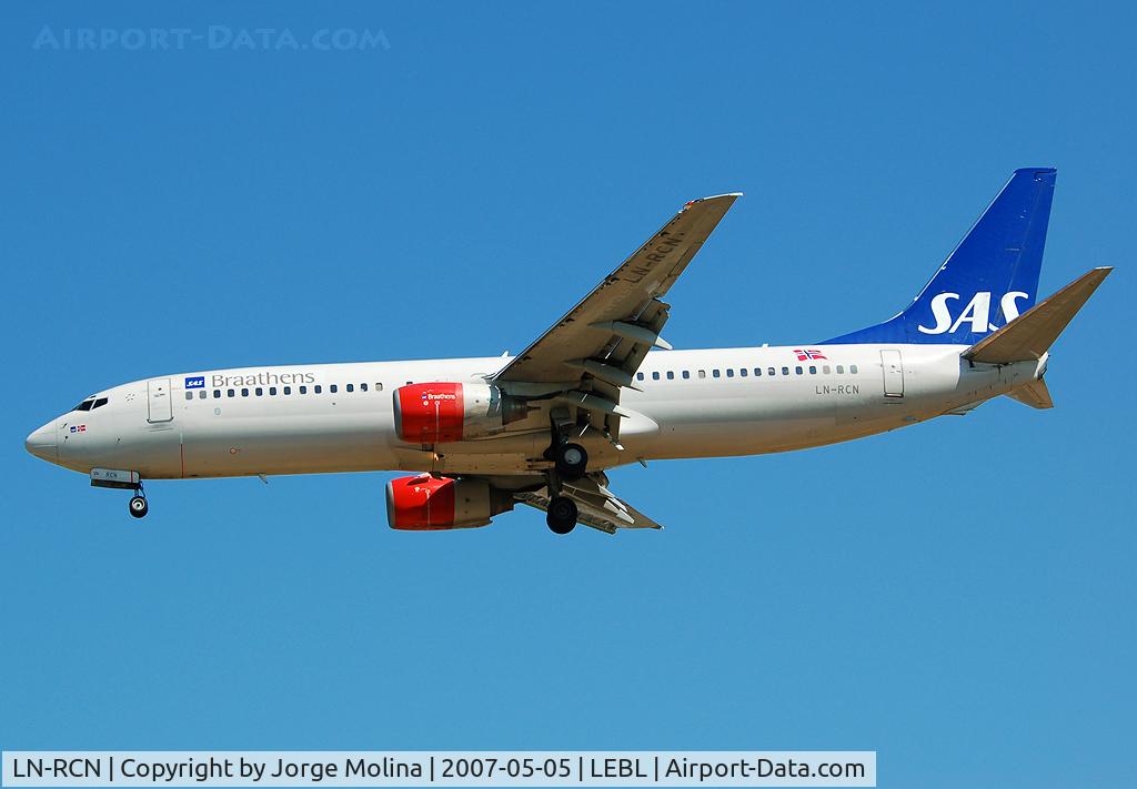 LN-RCN, 2000 Boeing 737-883 C/N 28318, SAS 738 