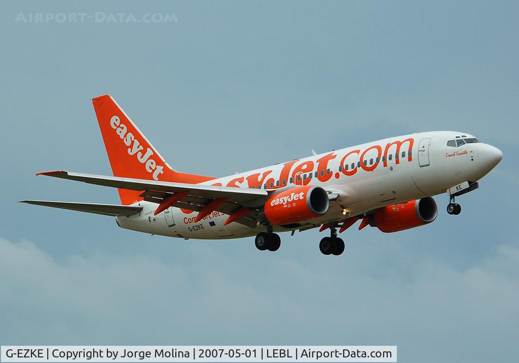G-EZKE, 2004 Boeing 737-73V C/N 32426, 