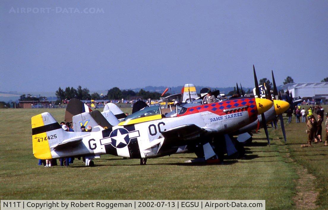 N11T, 1945 North American P-51D Mustang C/N 122-40965, P-51D.44-74425 OC G DAMN YANKEE