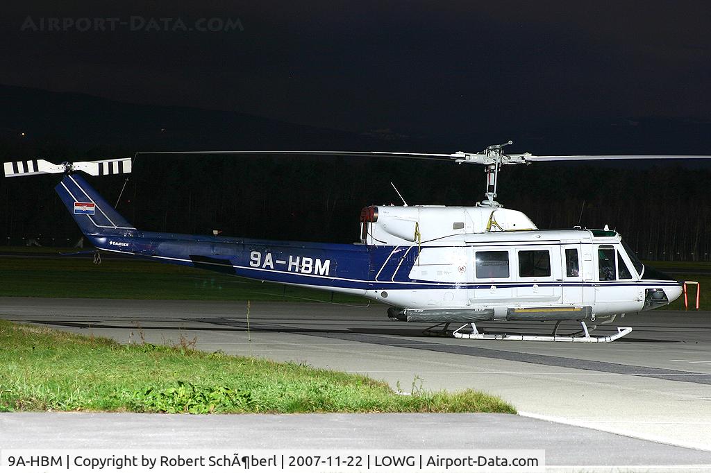 9A-HBM, Agusta-Bell 212 C/N 5569, Police of Croatia