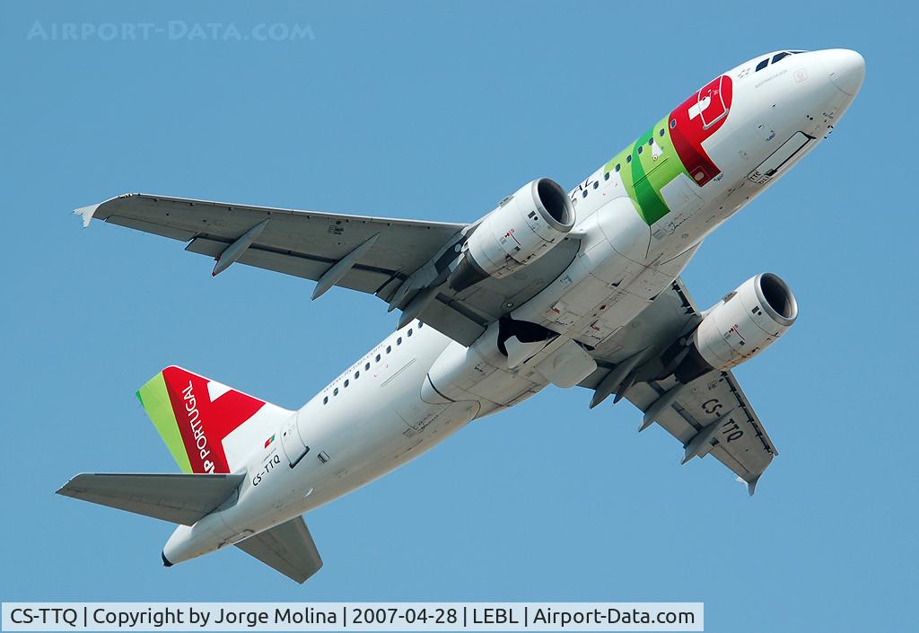 CS-TTQ, 1996 Airbus A319-111 C/N 629, 
