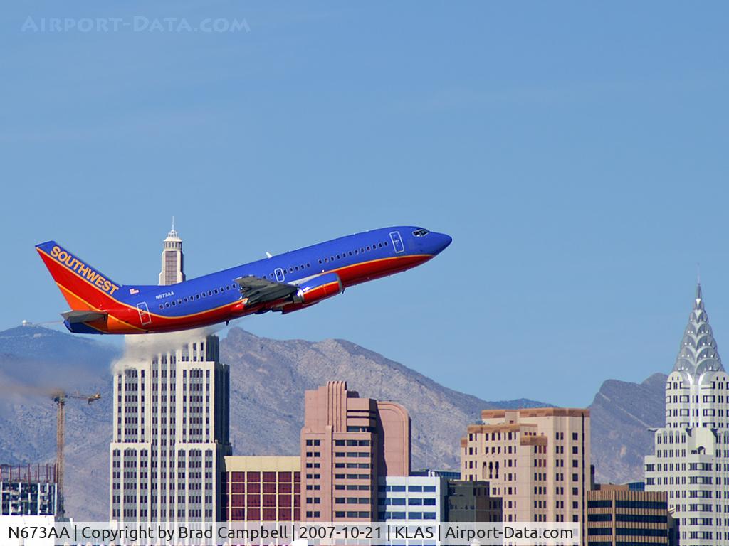 N673AA, 1985 Boeing 737-3A4 C/N 23251, Southwest Airlines / 1985 Boeing 737-3A4