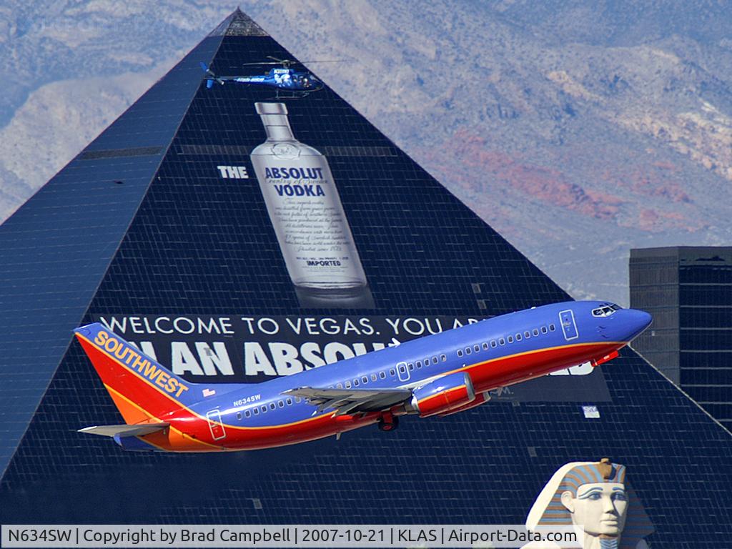 N634SW, 1996 Boeing 737-3H4 C/N 27937, Southwest Airlines / 1996 Boeing 737-3H4
