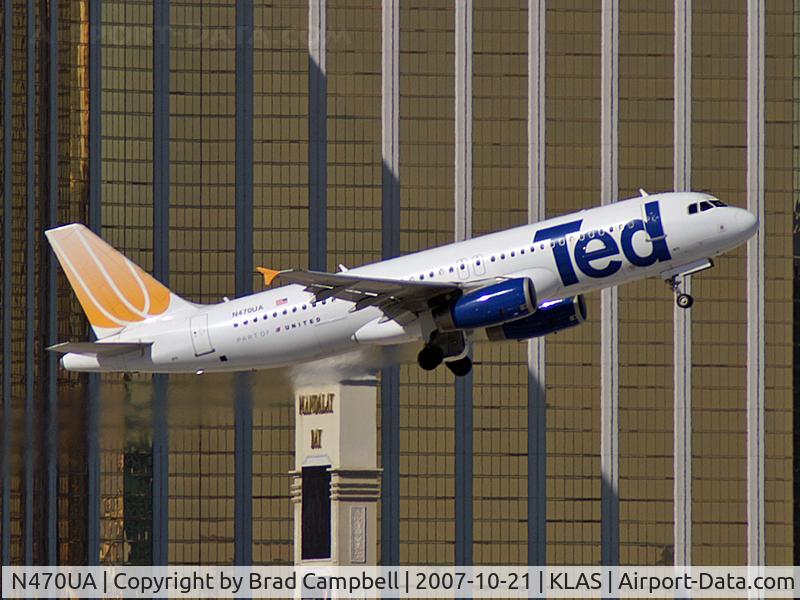 N470UA, 2001 Airbus A320-232 C/N 1427, Ted Airlines / 2001 Airbus Industrie A320-232