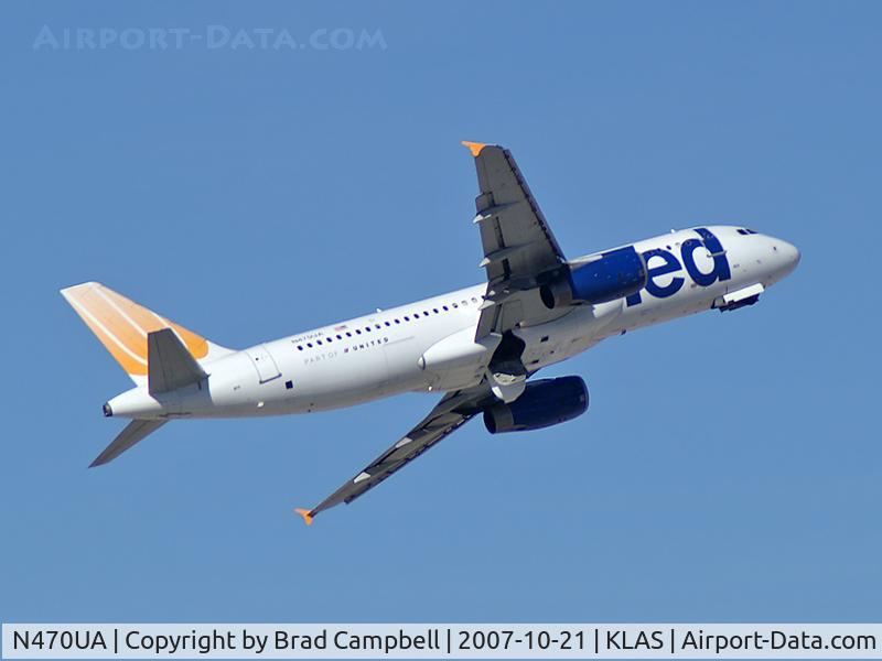 N470UA, 2001 Airbus A320-232 C/N 1427, Ted Airlines / 2001 Airbus Industrie A320-232