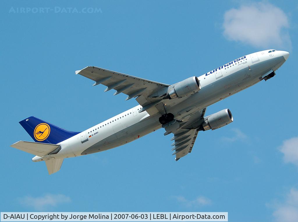 D-AIAU, 1992 Airbus A300B4-603 C/N 623, 