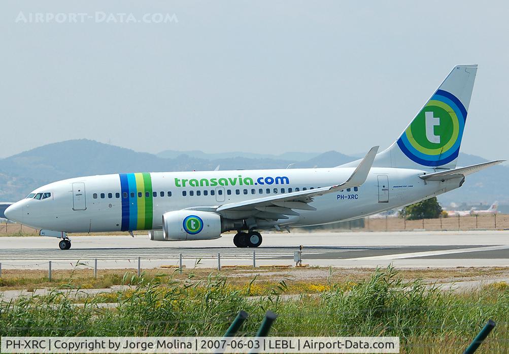 PH-XRC, 2003 Boeing 737-7K2 C/N 29347, Aligned RWY 25L.