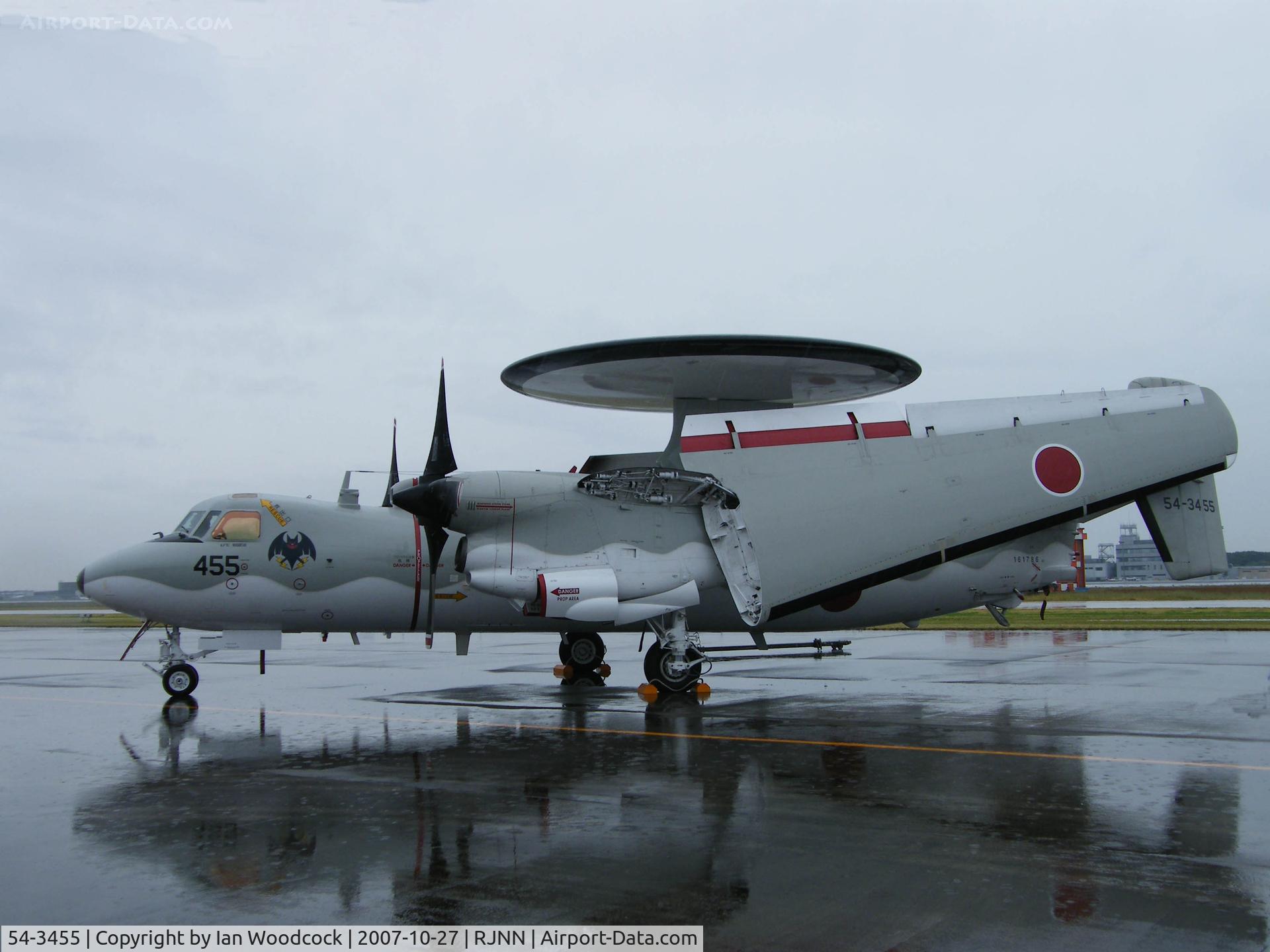 54-3455, Grumman E-2C Hawkeye C/N Not found 54-3455, E-2C Hawkeye/Nagoya-Komaki