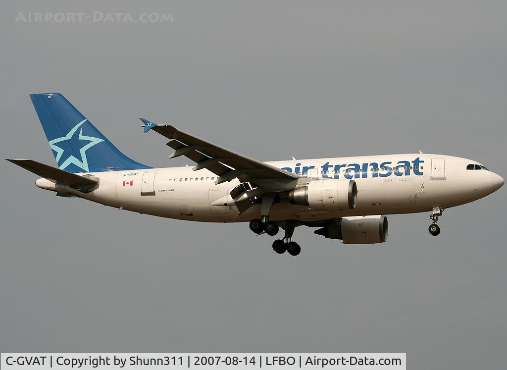 C-GVAT, 1988 Airbus A310-304 C/N 485, Landing rwy 14L