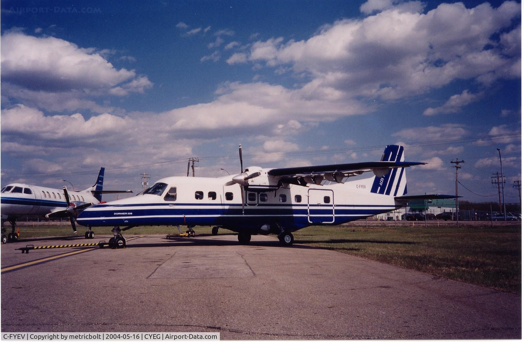 C-FYEV, 1987 Dornier 228-202 C/N 8133, Alta Flights is a charter airline based in Edmonton,Alta.