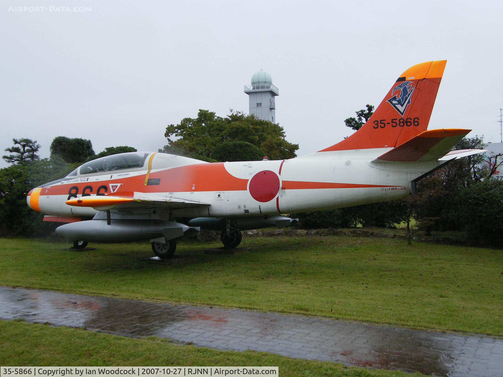 35-5866, Fuji T-1B C/N JT-66, Fuji T-1B/Nagoya-Komaki (Preserved)