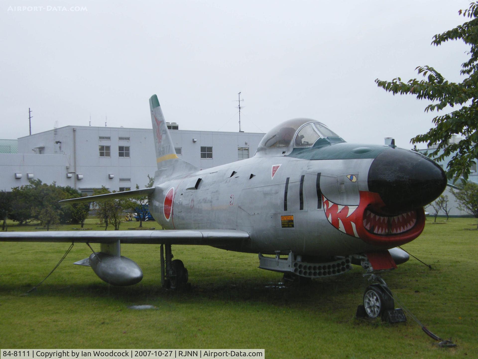84-8111, North American F-86D Sabre C/N 173-174, F-86D/Nagoya-Komaki (Preserved)