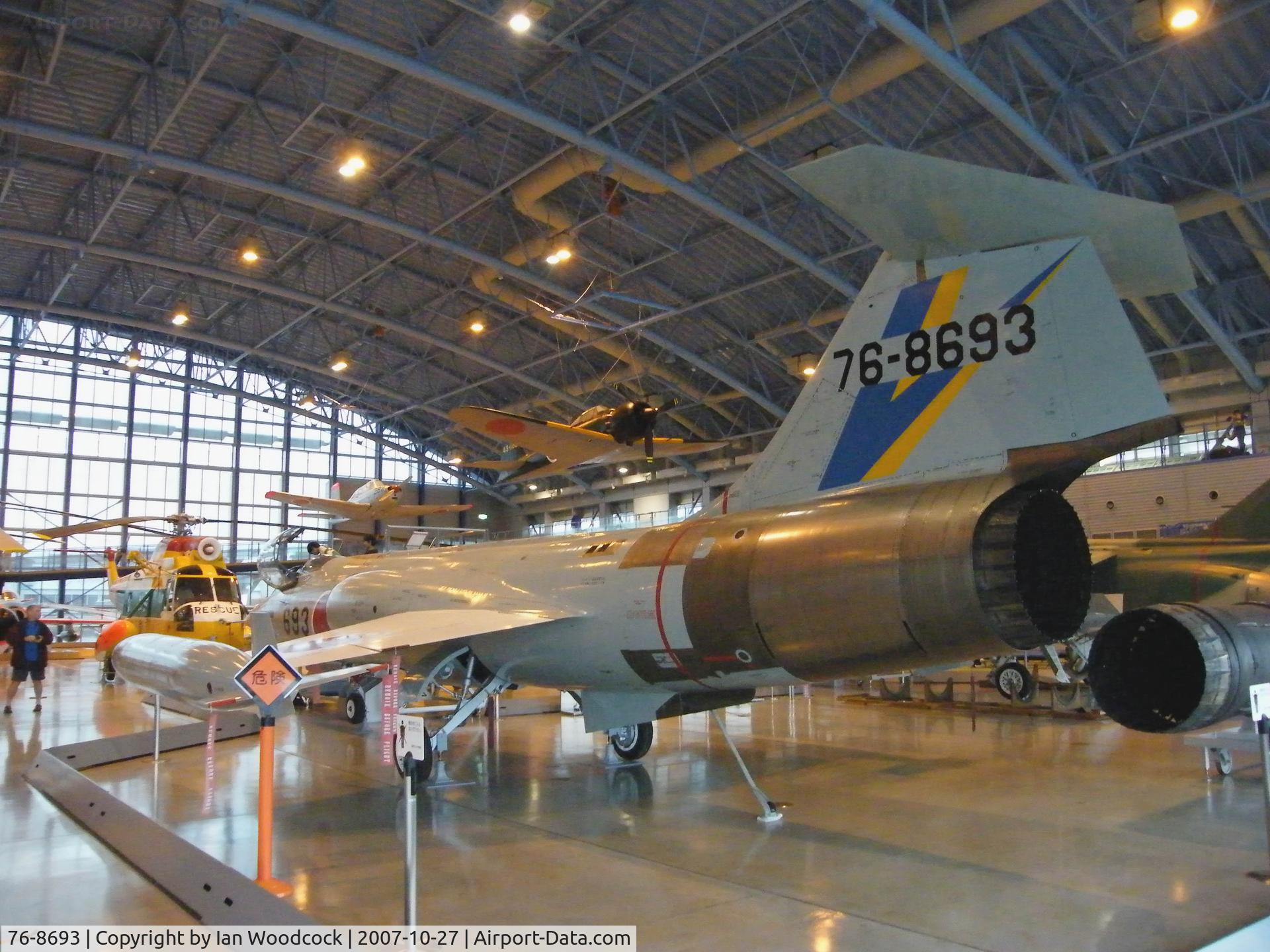 76-8693, Lockheed F-104J Starfighter C/N 683B-3193, F-104J/Hamamatsu,JASDF Museum,Preserved