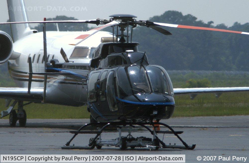 N195CP, 2004 Bell 407 C/N 53606, Front this time, not far from home either