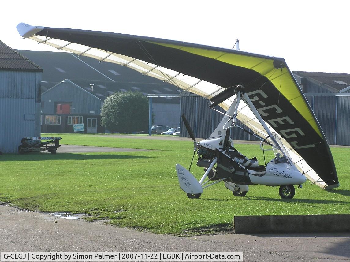 G-CEGJ, 2006 P&M Aviation Quik GT450 C/N 8234, Quik GT-450 rigged and ready at Sywell