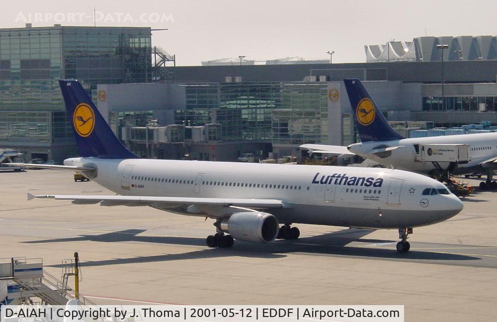 D-AIAH, 1986 Airbus A300B4-603 C/N 380, Airbus A300-600