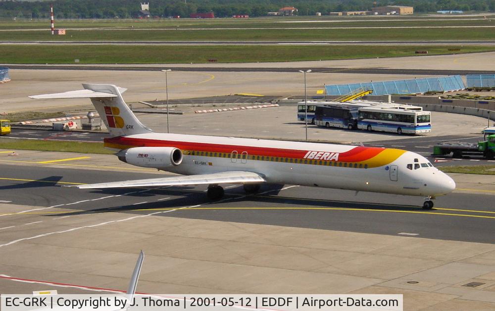 EC-GRK, 1989 McDonnell Douglas MD-87 (DC-9-87) C/N 49827, McDonnell Douglas MD-87