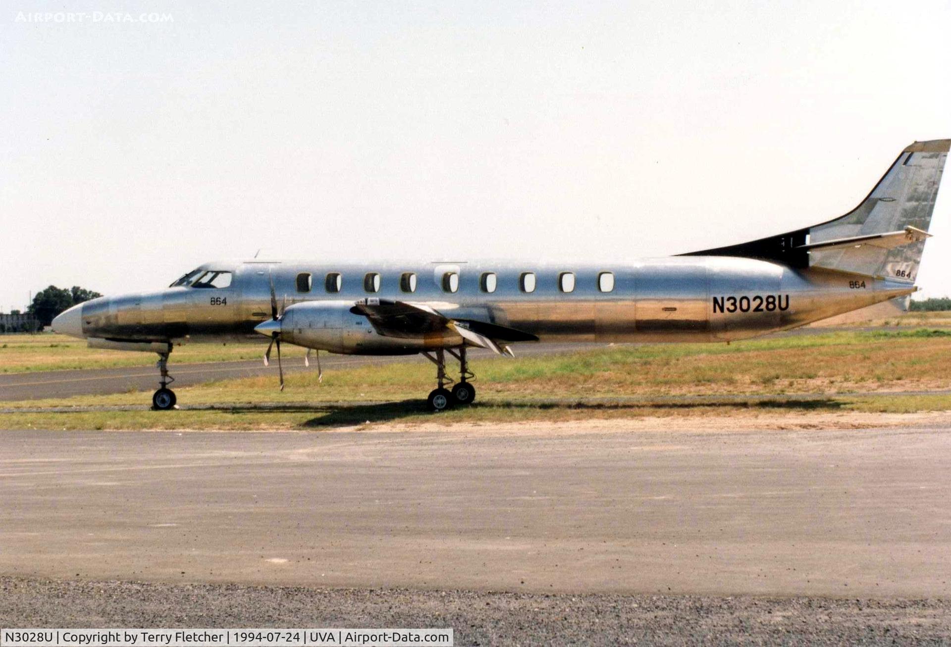 N3028U, 1994 Fairchild SA-227DC Metro 23 C/N DC-864B, This registration was also worn by Factory delivered Metro ,cn DC-864B, seen here at Uvalde TX awaiting the paint shop , became B-3950 , C-GKAF and then N956BW