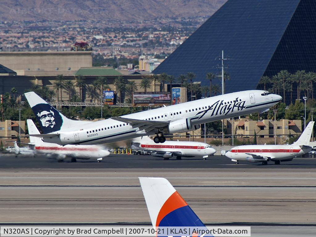 N320AS, 2003 Boeing 737-990 C/N 33680, Alaska Airlines / 2003 Boeing 737-990