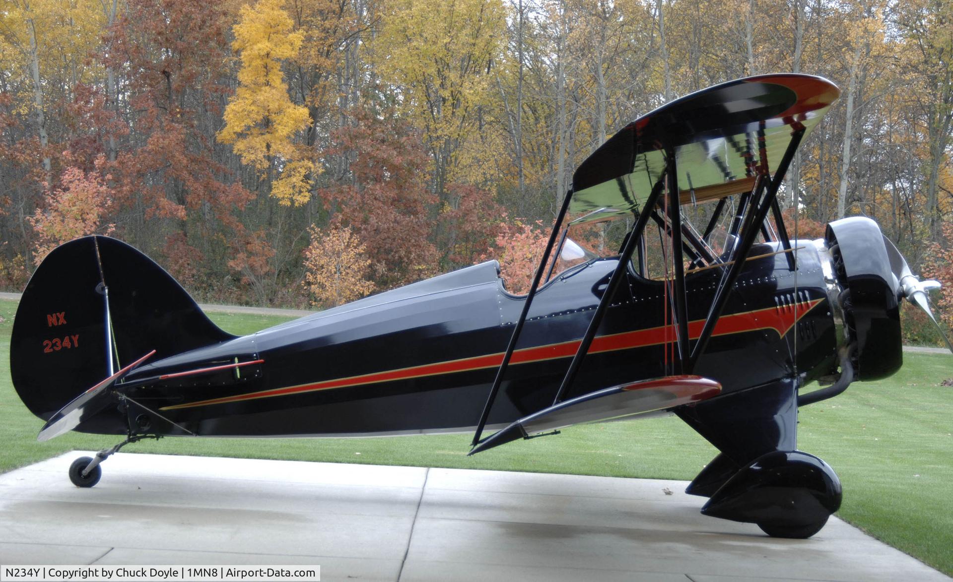 N234Y, 1992 Brown Thomas L UBF-ZR C/N 6450, Fall flying at the Airpark 1MN*