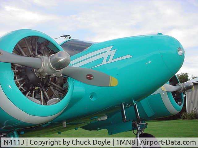N411J, 1953 Beech D18S C/N A-967, At home