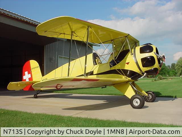 N713S, 1968 Bucker Bu-133 Jungmeister Replica C/N 11, Ready to go