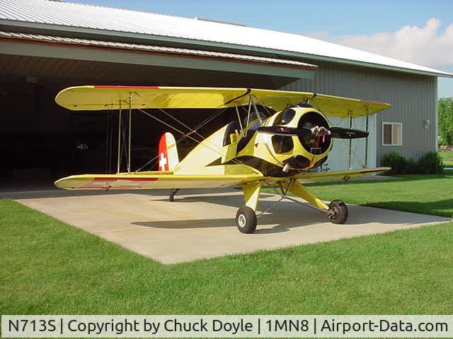 N713S, 1968 Bucker Bu-133 Jungmeister Replica C/N 11, On ramp