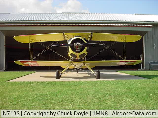 N713S, 1968 Bucker Bu-133 Jungmeister Replica C/N 11, Fwd view
