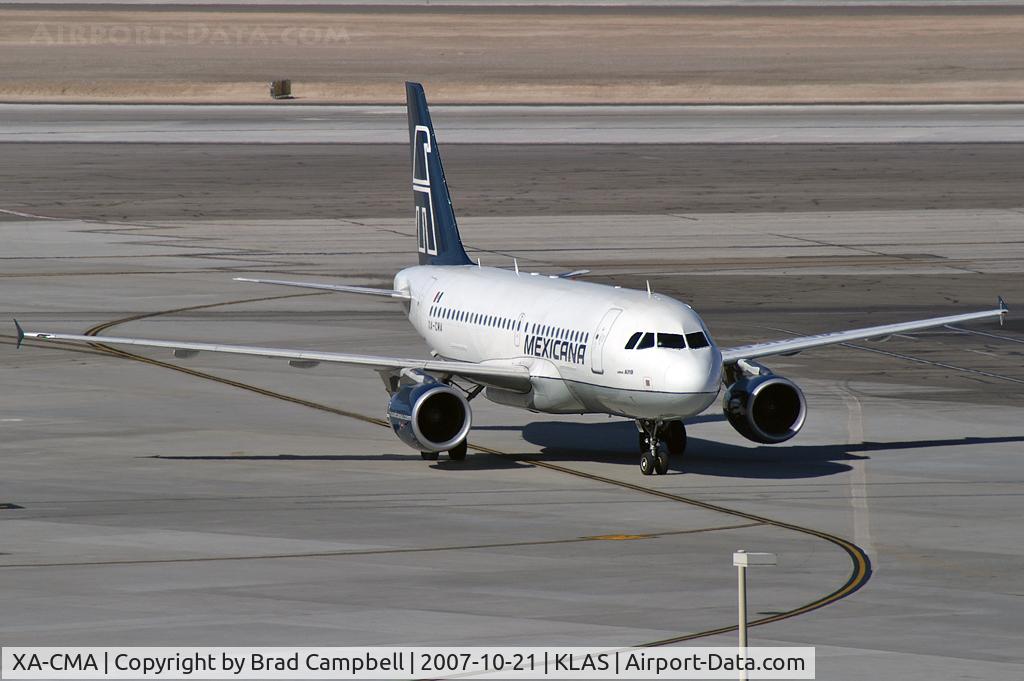 XA-CMA, 2003 Airbus A319-112 C/N 2066, Mexicana / Airbus Industrie A319-112