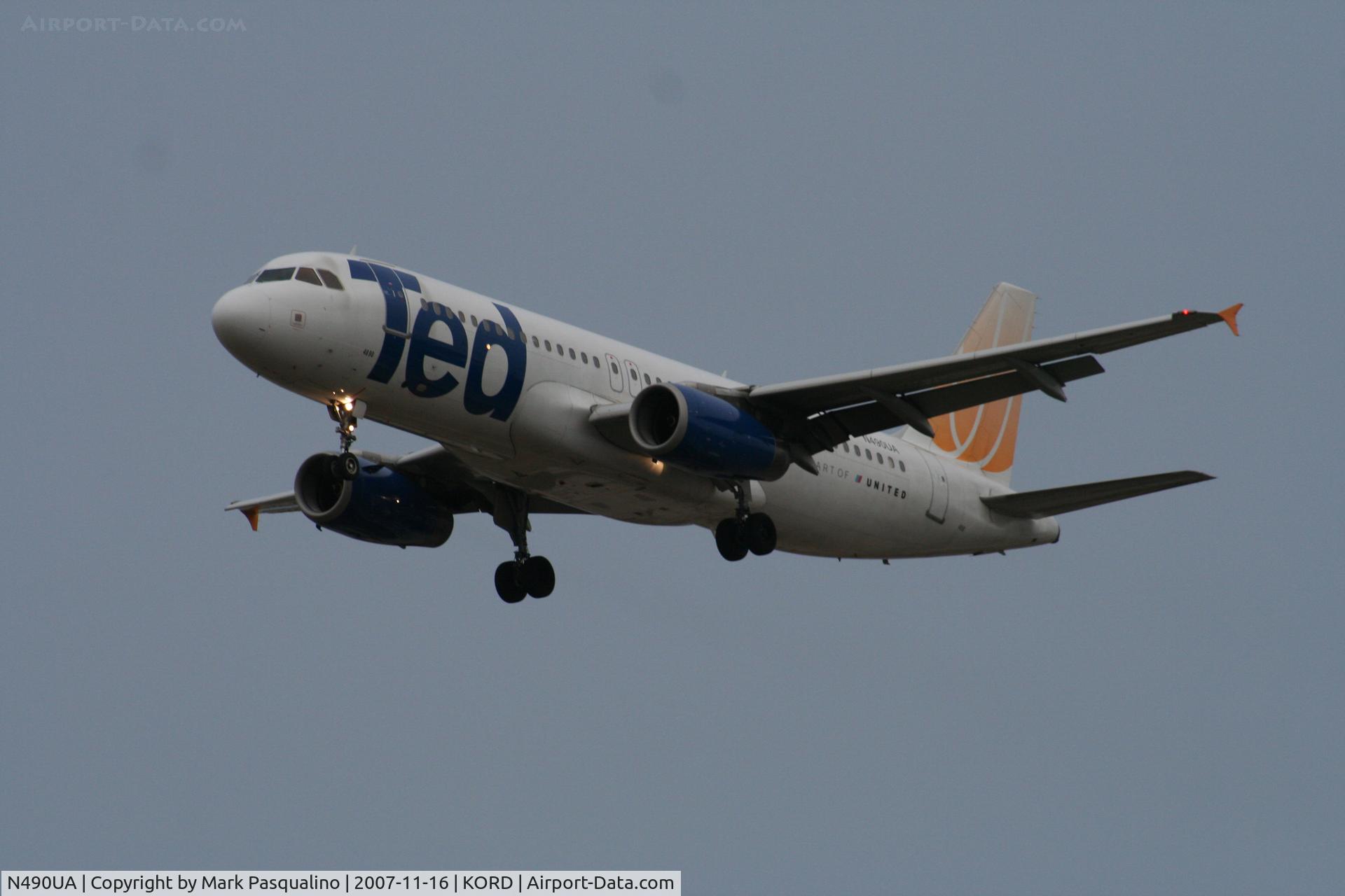 N490UA, 2002 Airbus A320-232 C/N 1728, Airbus A320