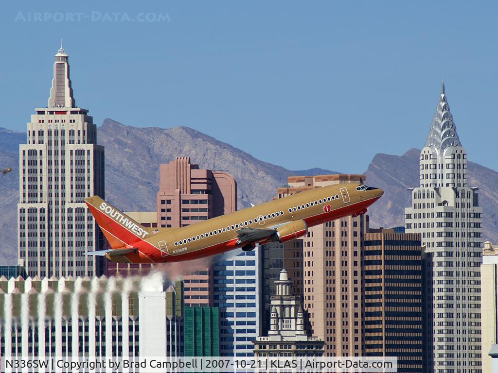 N336SW, 1988 Boeing 737-3H4 C/N 23940, Southwest Airlines / 1988 Boeing 737-3H4