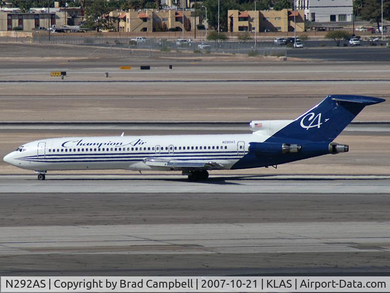 N292AS, 1978 Boeing 727-212 C/N 21458, Champion Air / 1978 Boeing 727-212
