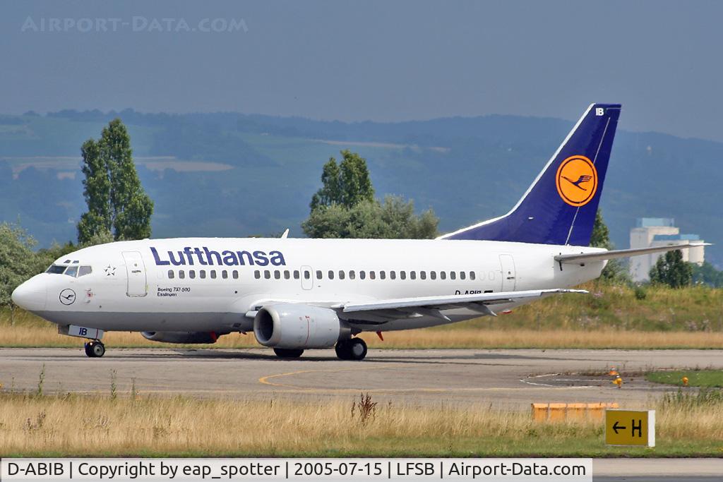 D-ABIB, 1990 Boeing 737-530 C/N 24816, taxi on bravo - departing to FRA
