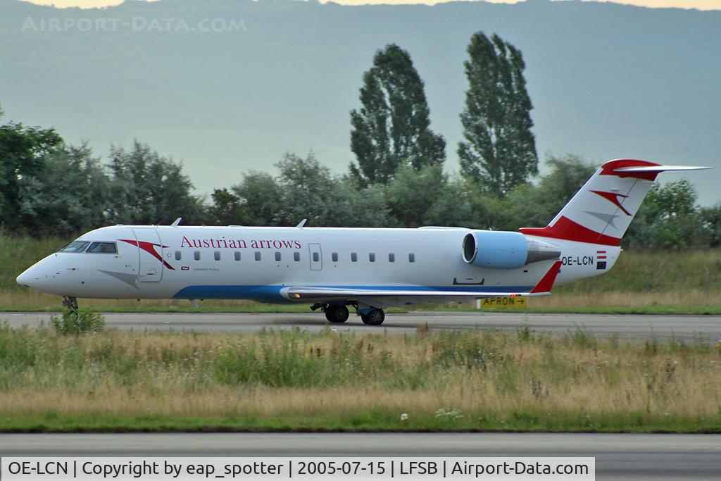 OE-LCN, 2000 Canadair CRJ-200LR (CL-600-2B19) C/N 7365, regular flight to Vienna