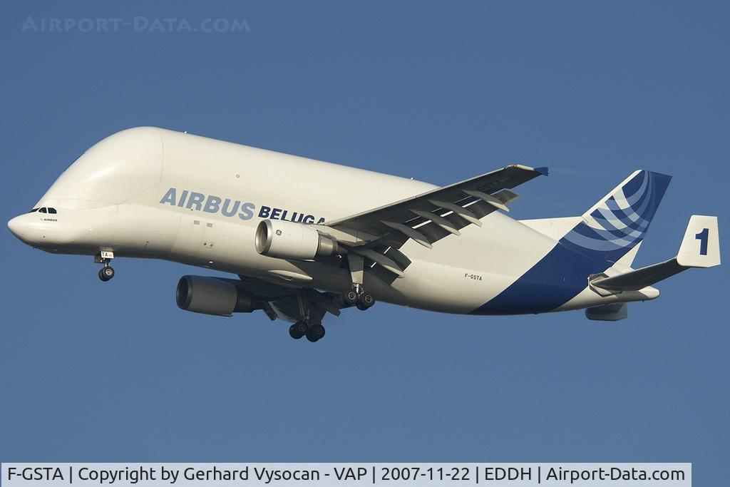F-GSTA, 1994 Airbus A300B4-608ST Super Transporter C/N 655, wow