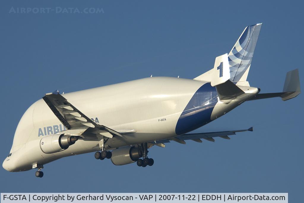 F-GSTA, 1994 Airbus A300B4-608ST Super Transporter C/N 655, wow