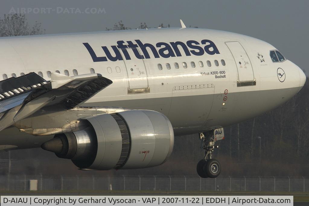 D-AIAU, 1992 Airbus A300B4-603 C/N 623, macro-shot