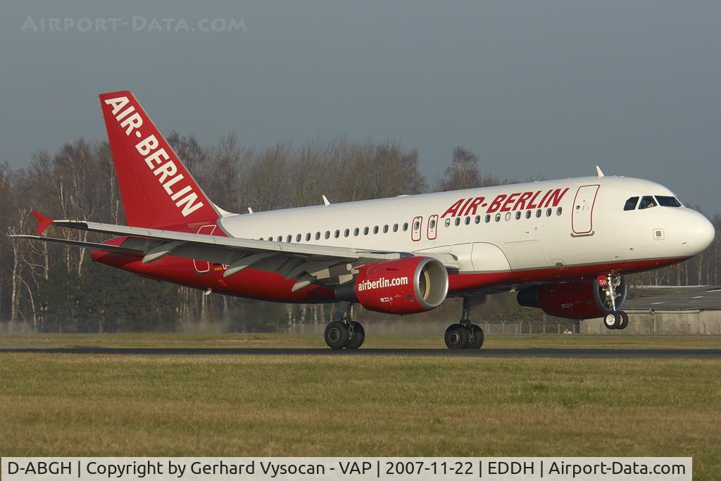 D-ABGH, 2007 Airbus A319-111 C/N 3245, newest Airbus for Airberlin